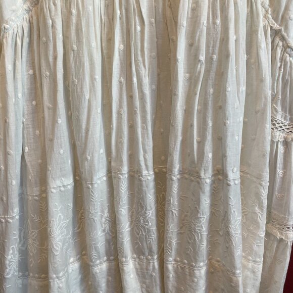 Free People Dreamy White Mini Dress; Size S - Picture 7 of 10